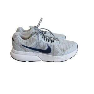 Nike Zoom Span 4 Men's Running Shoes Light Gray Navy DC8996 007 Size 9‎